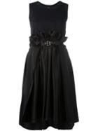 Comme Des Garçons Noir Kei Ninomiya - Sleeveless Dress - Women - Silk/cotton - S, Black, Silk/cotton