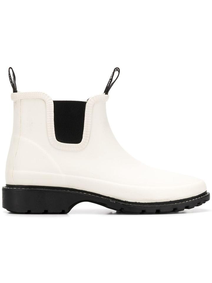 Stutterheim Chelsea Boots - White