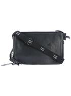11 By Boris Bidjan Saberi - Logo Stamp Shoulder Bag - Men - Leather - One Size, Black, Leather