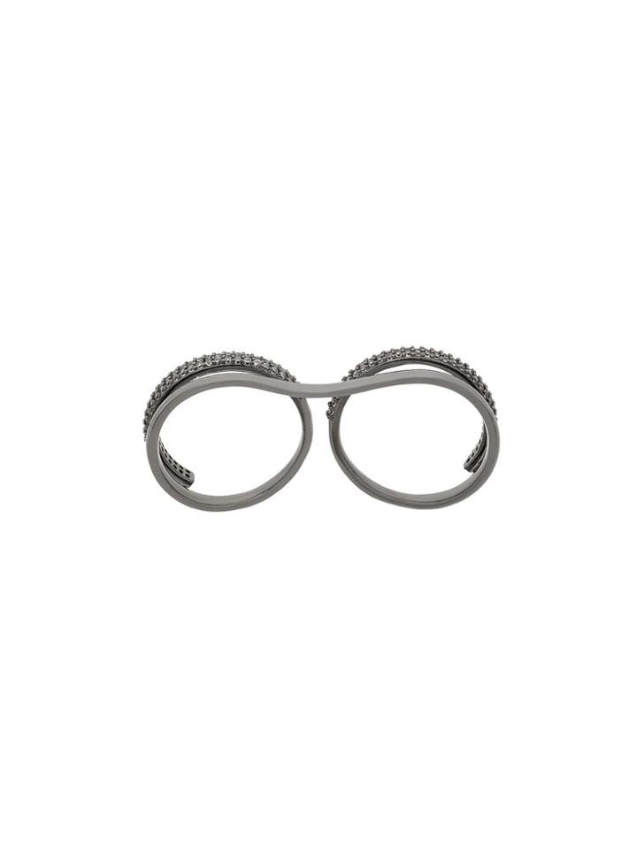 Federica Tosi Designer Ring - Black