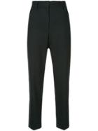 H Beauty & Youth Cropped High Waisted Trousers - Blue