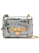 Versace Embossed Mini Bag - Silver