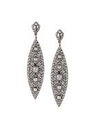 Loree Rodkin Diamond Tear Drop Earrings - Grey
