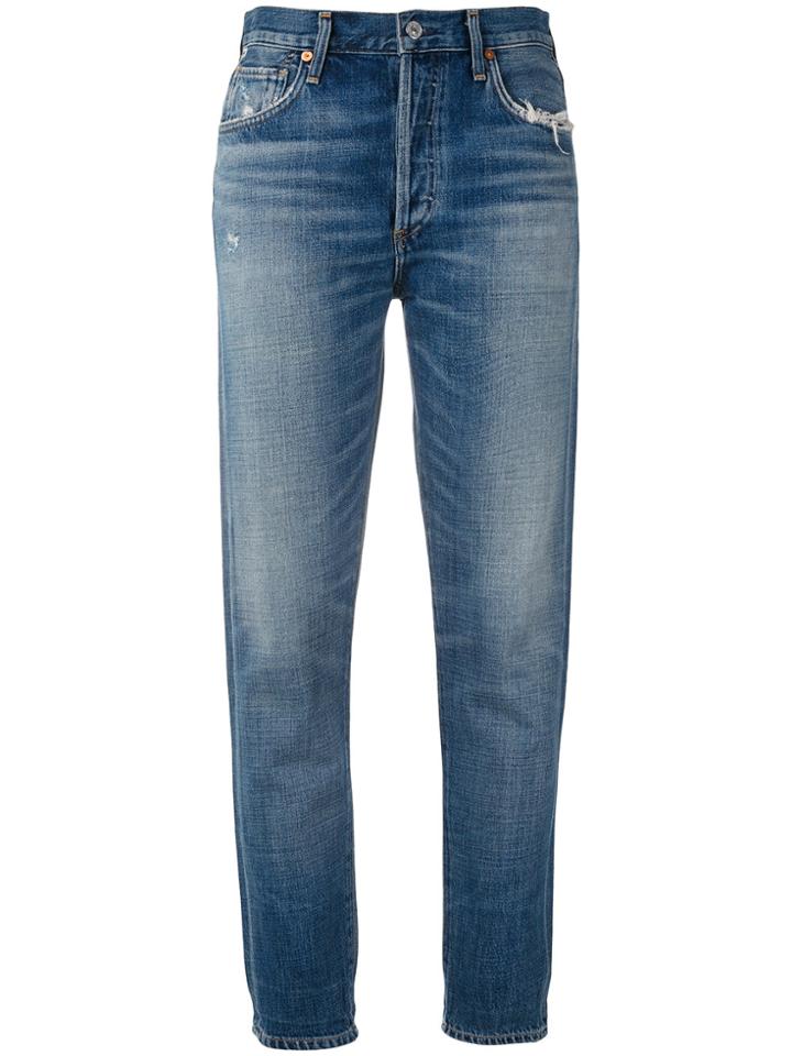 Citizens Of Humanity Liya High-rise Classic Fit Jeans - Blue