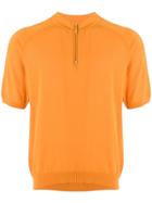 Jacquemus Half-zip Knitted Top - Orange