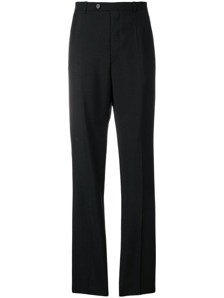 Maison Margiela Straight Leg Tailored Trousers - Black