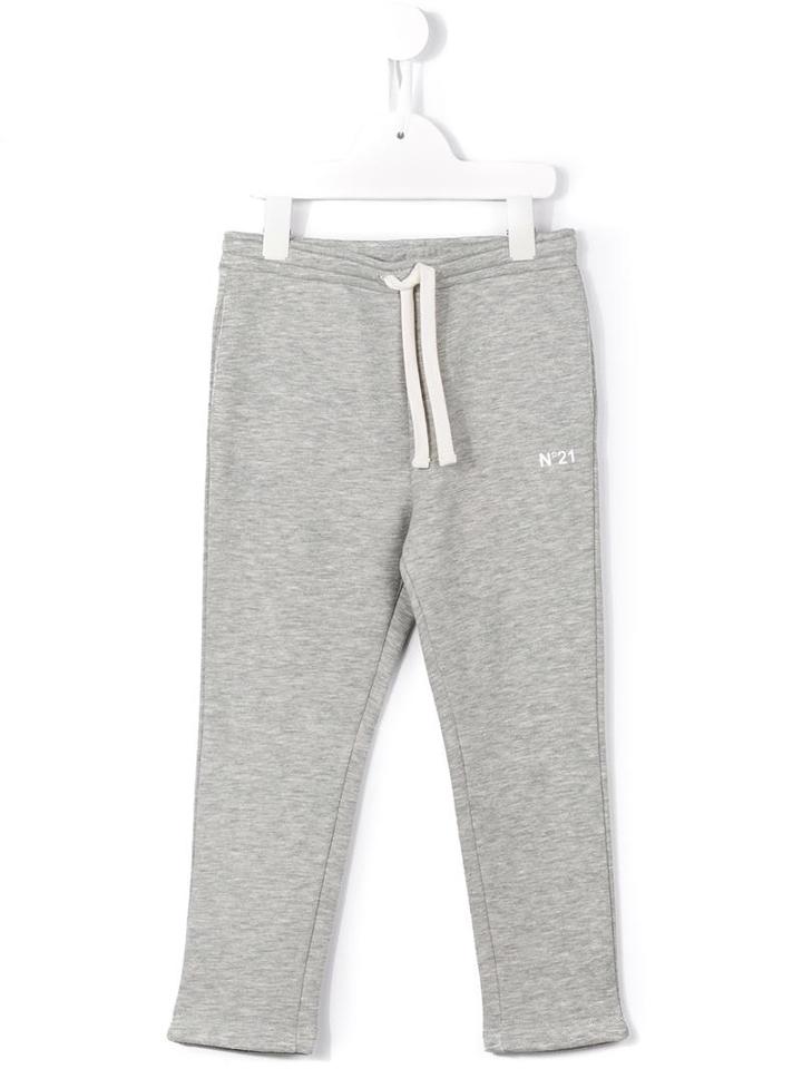 No21 Kids Classic Tracksuit Bottoms, Boy's, Size: 8 Yrs, Grey