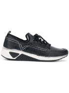 Diesel Contrast Low-top Sneakers - Black