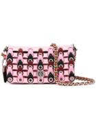 Coach - Contrast Shoulder Bag - Women - Leather - One Size, Pink/purple, Leather