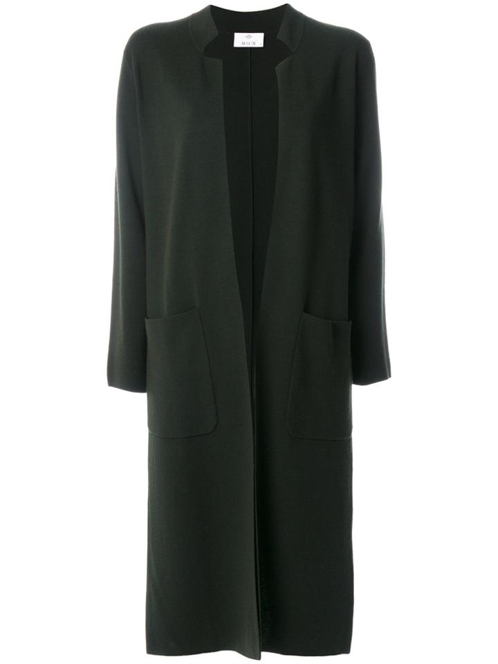 Allude Long Cardigan - Green