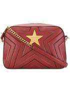 Stella Mccartney Star Patch Shoulder Bag - Red