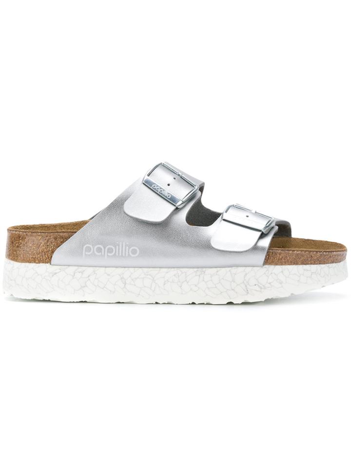 Birkenstock Double-strap Sandals - Metallic