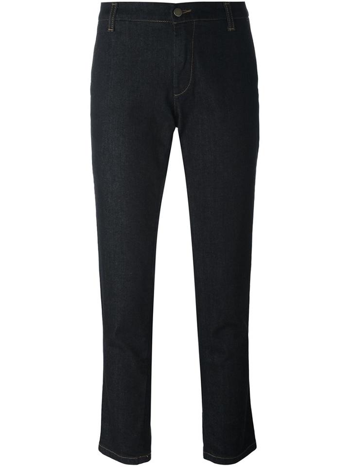 P.a.r.o.s.h. Slim Fit Cropped Trousers