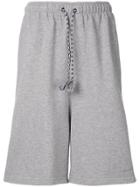 Qasimi Drawstring Jersey Shorts - Grey