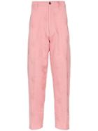 Ann Demeulemeester Achille Tailored Trousers - Pink