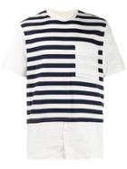 Sunnei Striped T-shirt - Blue