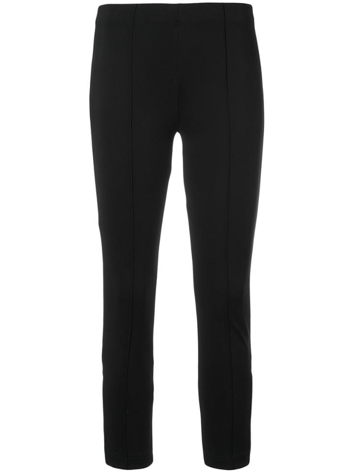 The Row Andir Skinny Cropped Leggings - Black