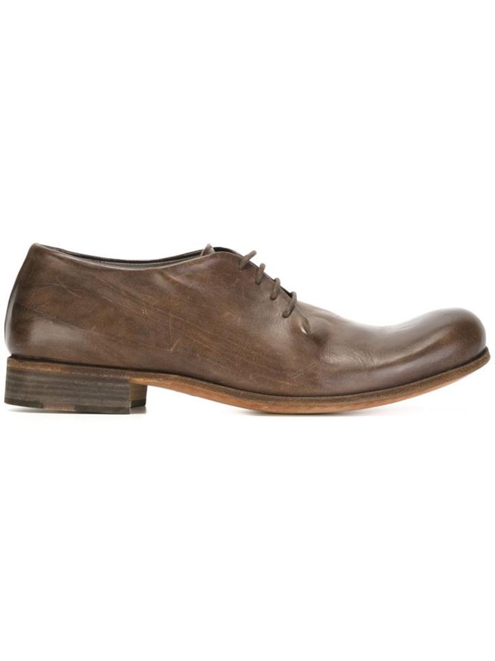 Ma+ Distressed Lace-up Shoes