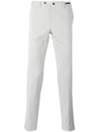 Pt01 Tapered Trousers, Men's, Size: 52, Nude/neutrals, Cotton/elastodiene