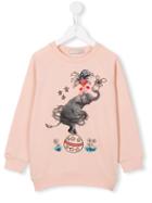 Stella Mccartney Kids 'betty' Sweatshirt, Girl's, Size: 10 Yrs, Pink/purple