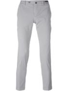 Pt01 Slim Chino Trousers, Men's, Size: 56, Grey, Cotton/spandex/elastane