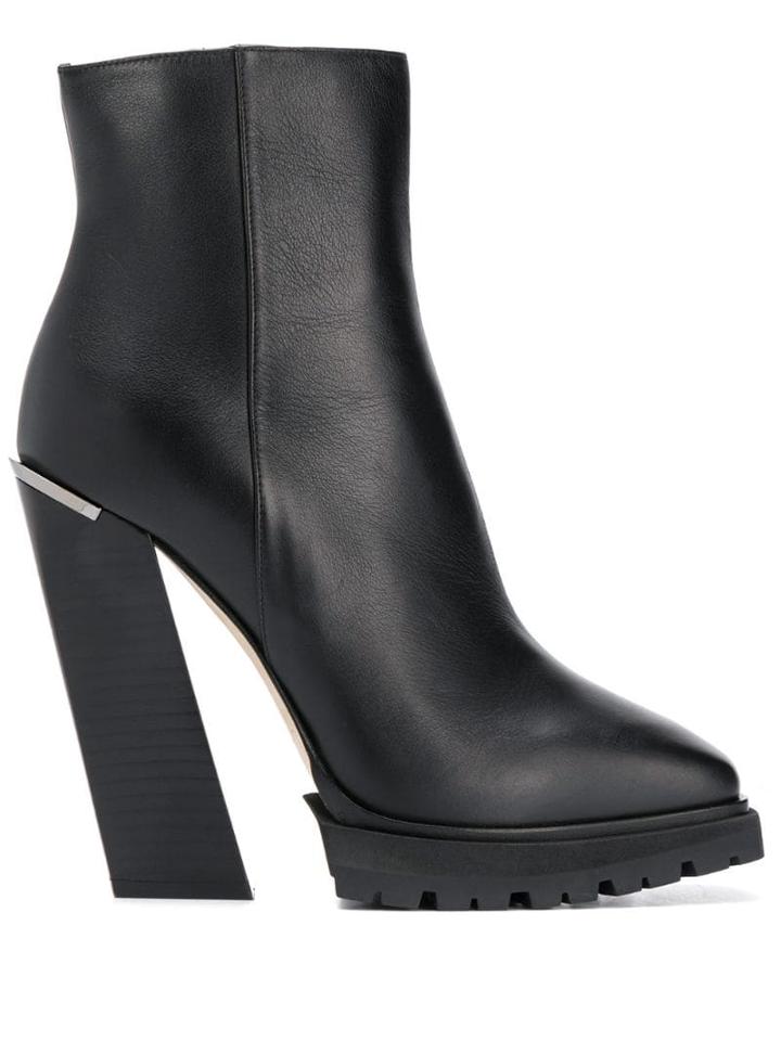 Jimmy Choo Madra 130 Platform Boots - Black