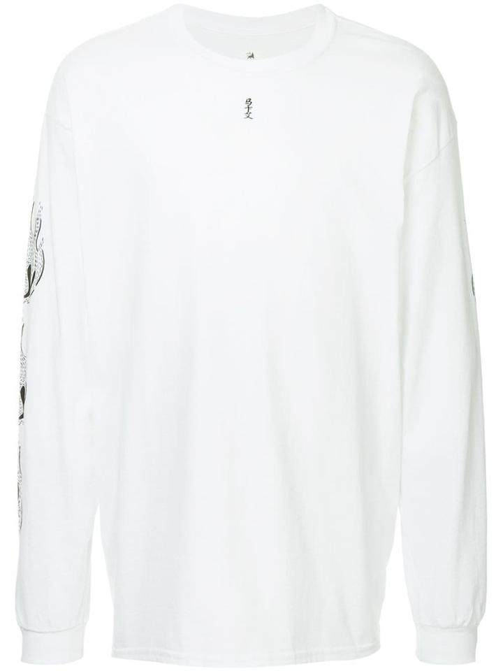 Sasquatchfabrix. Graphic Print Sweatshirt - White
