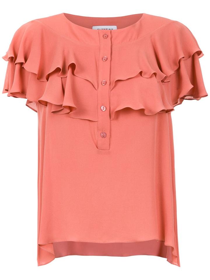 Olympiah 'sierra' Blouse - Pink & Purple