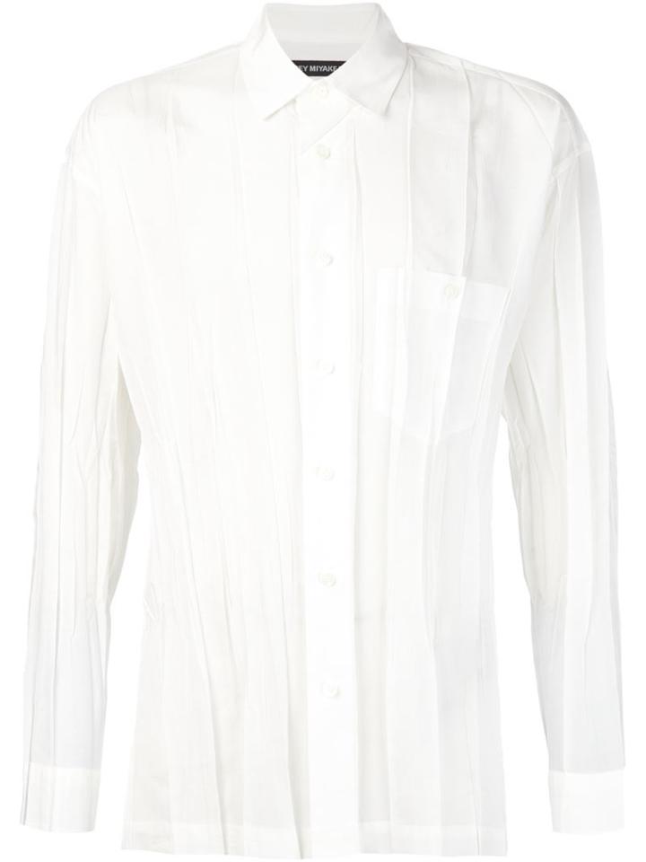 Issey Miyake Front Pocket Oversize Shirt