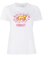 Fiorucci X Keith Haring Slim-fit T-shirt - White