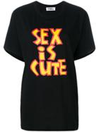 Jeremy Scott Sex Is Cute T-shirt - Black