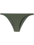 Tory Burch Solid Low-rise Hipsters - Green