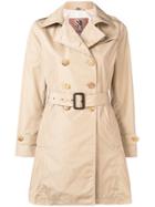 Sealup Mid-length Trench Coat - Neutrals