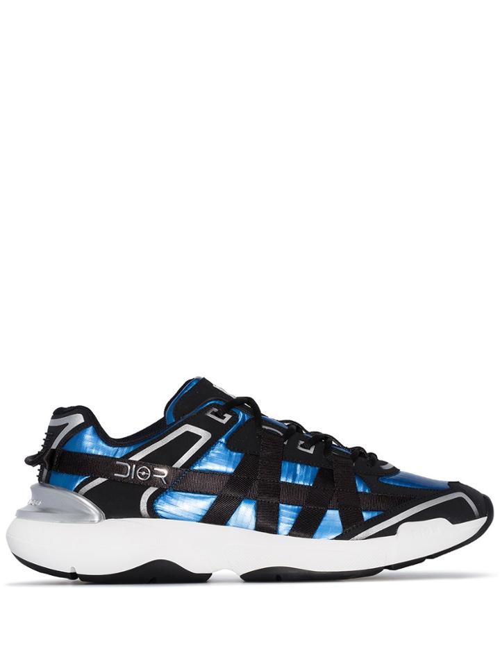 Dior Homme B24 Runtek Technical Sneakers - Blue