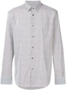 Daniele Alessandrini Long-sleeve Fitted Shirt - Black