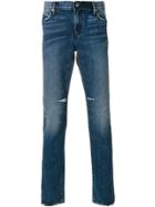 Rta Distressed Slim Fit Jeans - Blue