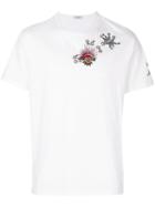 Valentino - Tattoo Embroidered T-shirt - Men - Cotton/polyester/viscose - M, White, Cotton/polyester/viscose