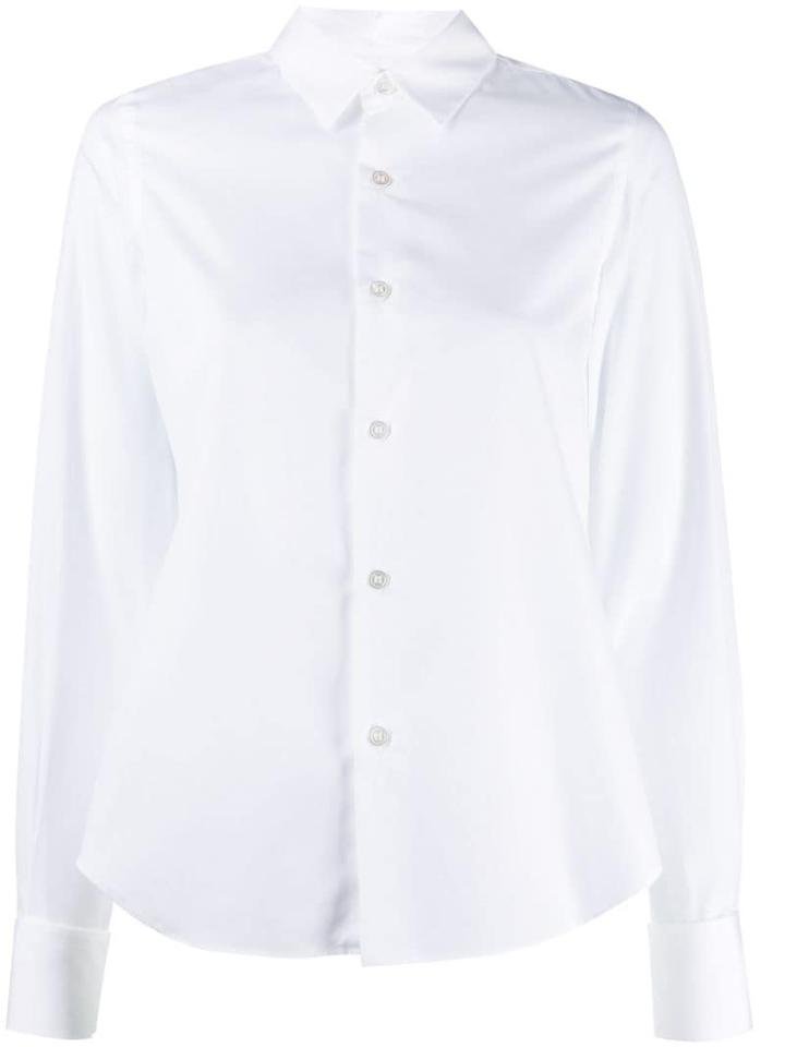 Comme Des Garçons Noir Kei Ninomiya Classic Collar Shirt - White