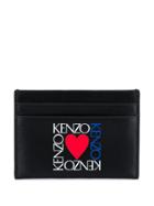 Kenzo I Love Kenzo Capsule Card Holder - Black