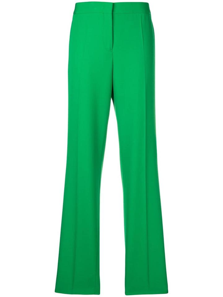 Jil Sander High Waist Tailored Trousers - Green