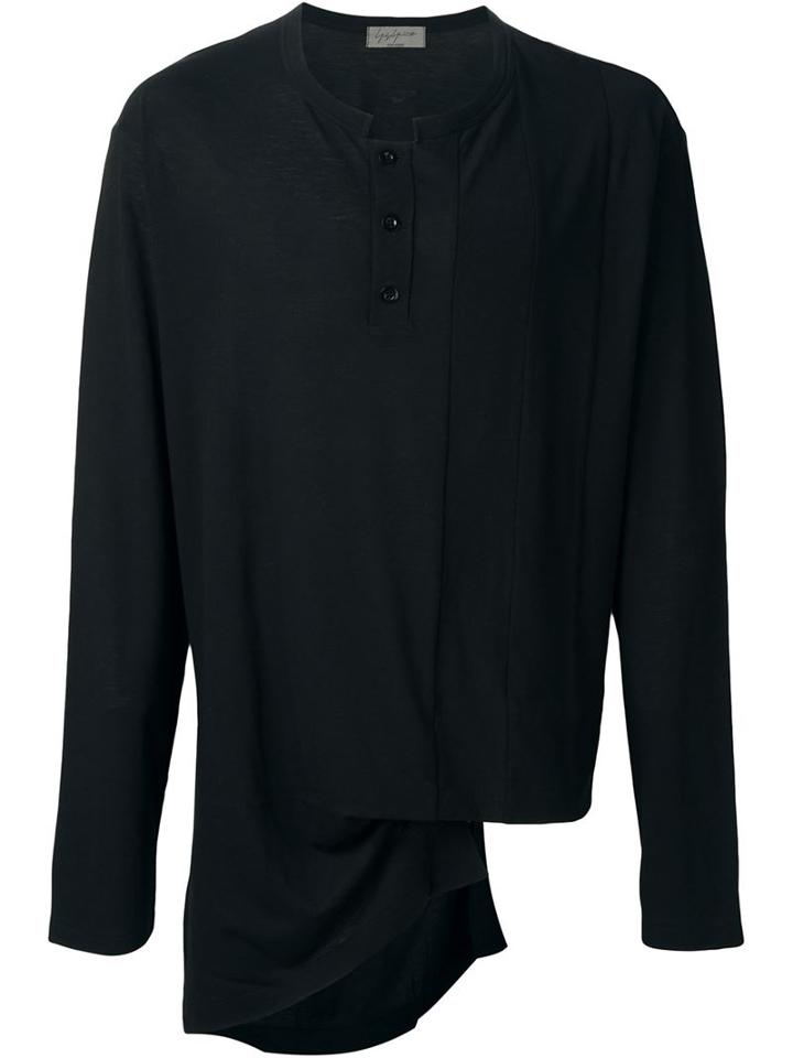 Yohji Yamamoto Henley Sweatshirt