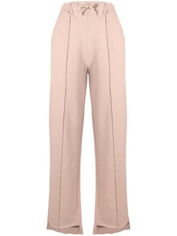 Opportuno Petra Drawstring Trousers - Neutrals