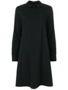 Steffen Schraut Longsleeved Shirt Dress - Black