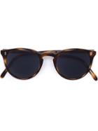 Oliver Peoples O Malley Nyc Sunglasses, Women's, Brown, Acetate
