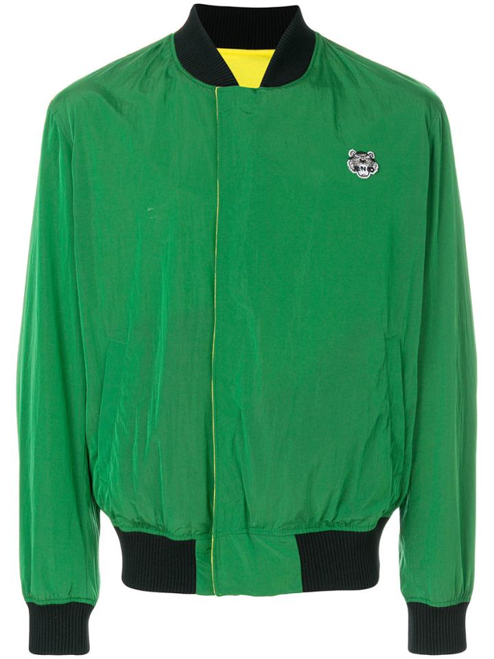 Kenzo Reversible Bomber Jacket - Green
