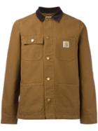 Carhartt Logo Pocket Jacket, Men's, Size: Small, Brown, Cotton
