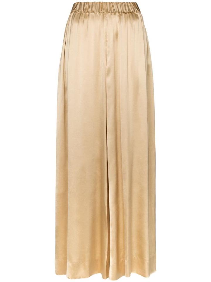 Deitas Elasticated-waist Wide-leg Trousers - Neutrals