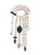 Maison Margiela Embellished Brooch, Women's, Metallic, Brass/polymethyl Methacrylate/copper/glass