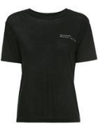 Song For The Mute Coordinates Slim Tee - Black