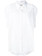 Nina Ricci High Low Hem Shirt - White